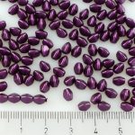 Pinch Czech Beads - Violet - 5mm