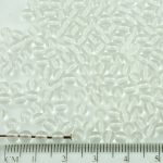 Round Czech Beads - Crystal Clear - 4mm