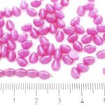 Pinch Czech Beads - Pearl Shine Light Fuchsia Pink - 5mm