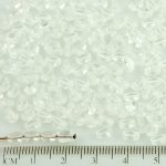 Pinch Czech Beads - Crystal Clear - 5mm