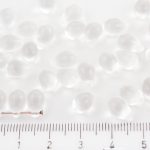 Teardrop Czech Beads - Crystal Clear - 9mm