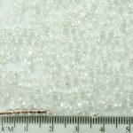 Round Faceted Fire Polished Czech Beads - Crystal Clear - 3mm