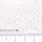Pinch Czech Beads - Crystal Luster - 5mm