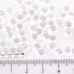 Teardrop Czech Beads - Crystal Clear - 6mm
