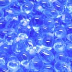 Teardrop Czech Beads - Crystal Light Sapphire Blue - 6mm x 9mm