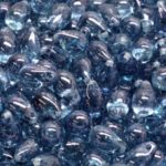 Teardrop Czech Beads - Picasso Crystal Blue Terracotta - 6mm x 9mm